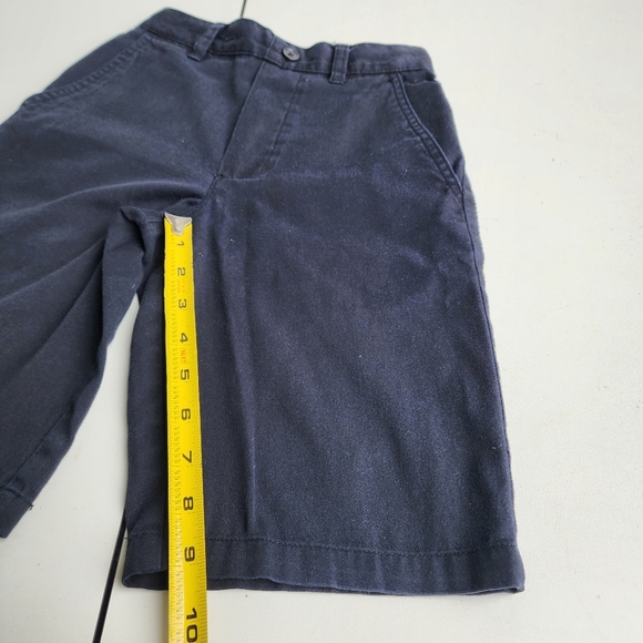 Lot Of 2 French Toast Boys Black Navy Blue  Uniform Shorts Elastic Waist Sz 8 10 - Picture 3 of 16
